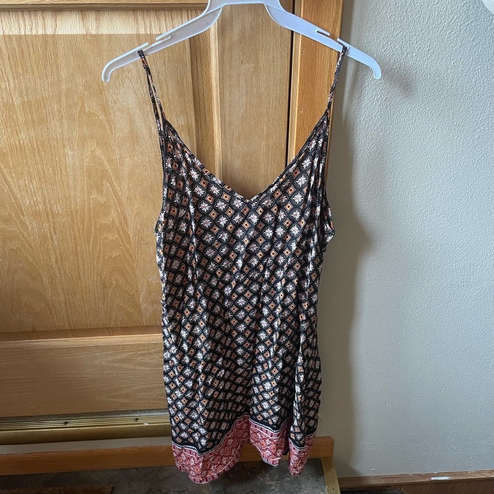 Geometric pattern dress